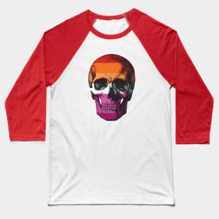 Lesbian Skull Baseball T-Shirt